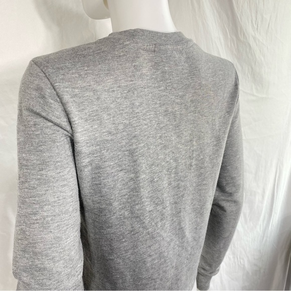 Rue21 White Tiger Print Gray Cropped Sweatshirt - Picture 4 of 7